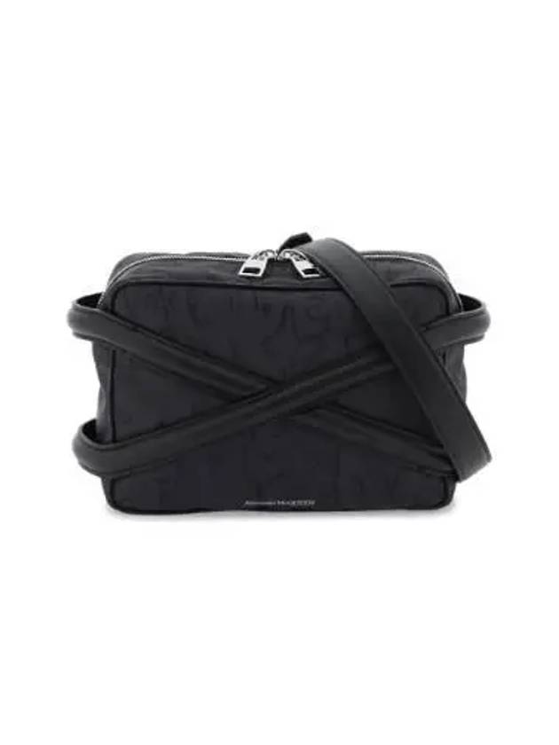 Harness Leather Detail Camera Cross Bag Black - ALEXANDER MCQUEEN - BALAAN 2