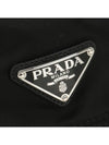 Triangle Logo Re-nylon Bucket Hat Black - PRADA - BALAAN 6