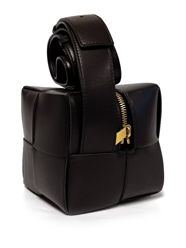 Cube Mini Cross Bag Dark Brown - BOTTEGA VENETA - BALAAN 8