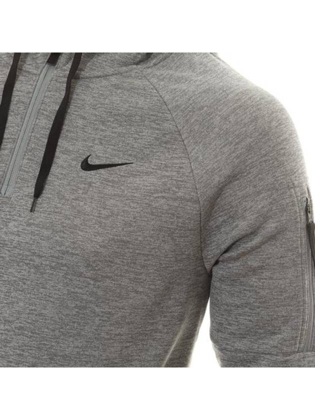 Golf Therma-Fit Fitness 1/4 Zip Hoodie Grey - NIKE - BALAAN 4