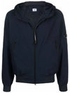 Men's Protech Mesh Lens Hooded Jacket Navy - CP COMPANY - BALAAN 2