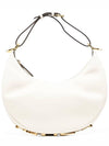 Fendigraphy Small Hobo Shoulder Bag White - FENDI - BALAAN 1