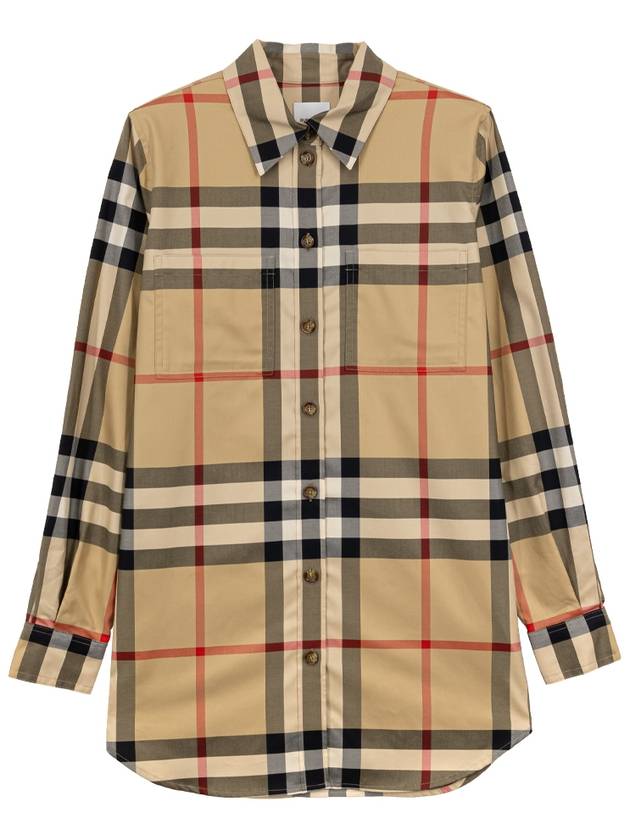 Vintage Check Shirt Beige - BURBERRY - BALAAN 2