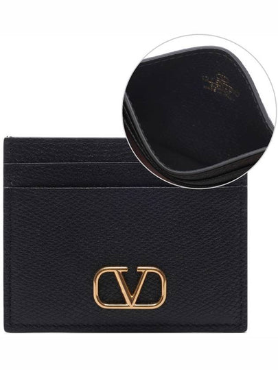 24SS Women's V Logo Card Wallet 4W0P0V32 SNP 0NO 24S - VALENTINO - BALAAN 2