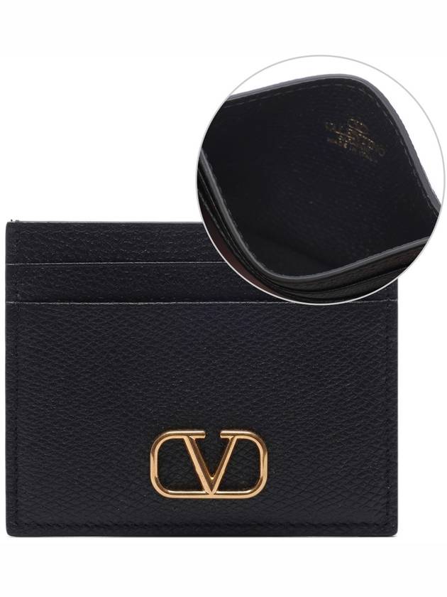 24SS Women's V Logo Card Wallet 4W0P0V32 SNP 0NO 24S - VALENTINO - BALAAN 1