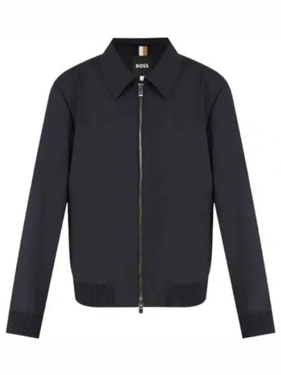 C Hanry Wing Zip-Up Jacket Navy - HUGO BOSS - BALAAN 2