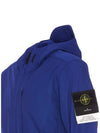 Soft Shell RE Dye Technology Hooded Jacket Blue - STONE ISLAND - BALAAN 4