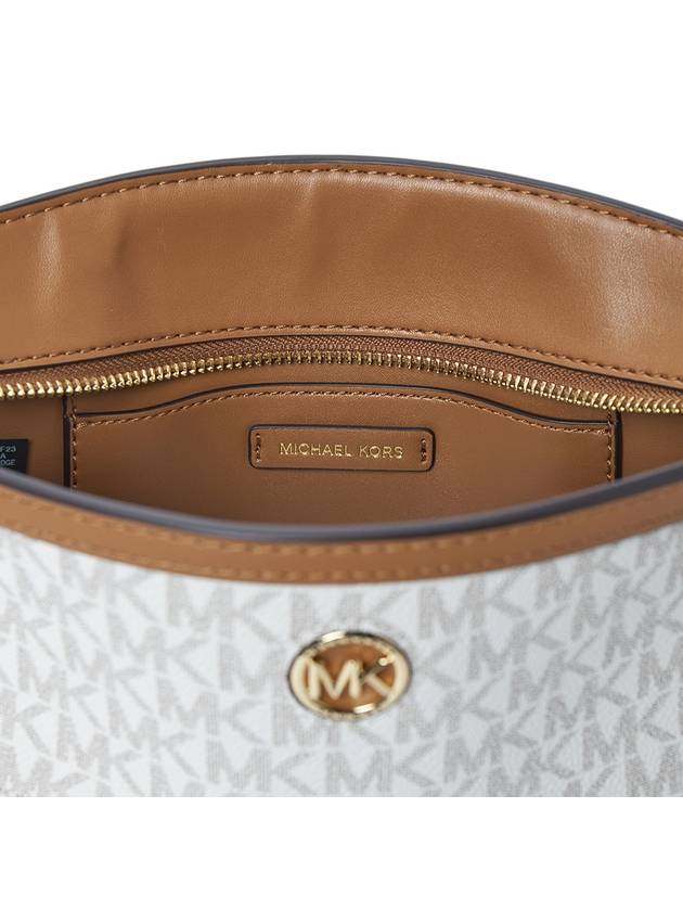 Jet Set Logo Print Cross Bag White - MICHAEL KORS - BALAAN 11