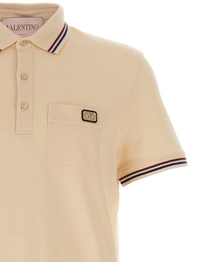 Valentino Garavani Valentino Garavani 'Vlogo' Polo Shirt - VALENTINO - BALAAN 3