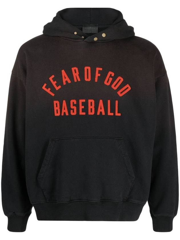 Vintage Baseball Hoodie Black - FEAR OF GOD - BALAAN 2