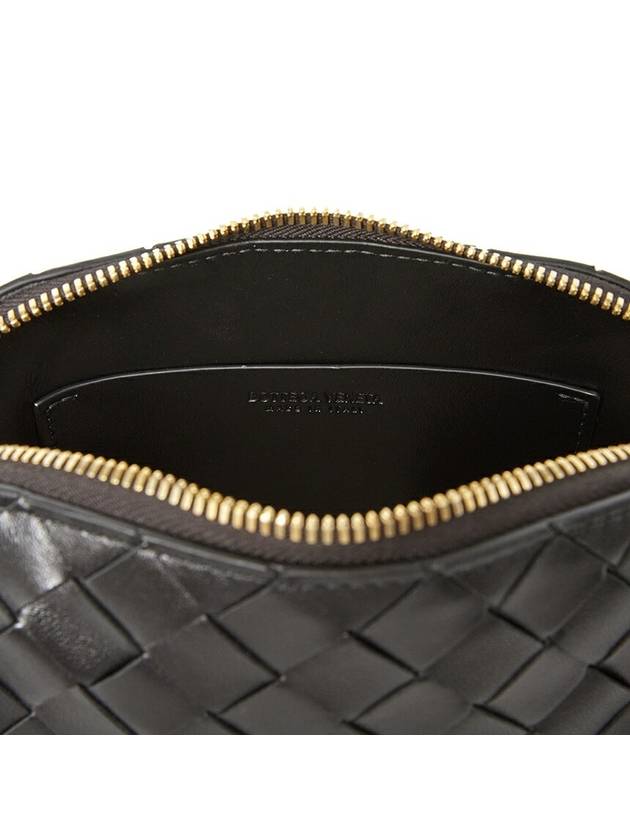 Intrecciato Concert Pouch Bag Black - BOTTEGA VENETA - BALAAN 7