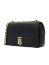 Lola Quilted Lambskin Small Shoulder Bag Black - BURBERRY - BALAAN 3