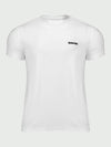 Unisex Daily Small Logo Muscle Fit T-Shirt White - MAVRK - BALAAN 1