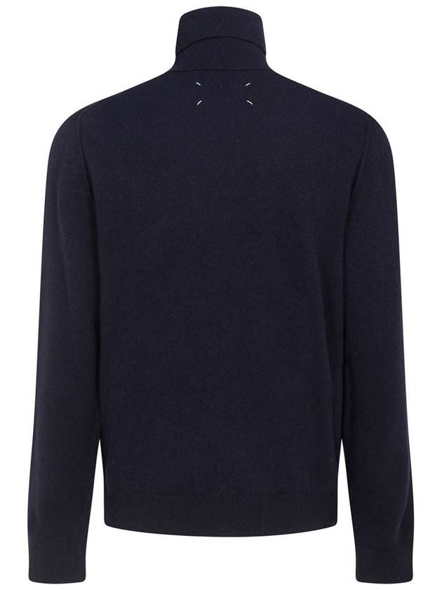 Cashmere Turtleneck Navy - MAISON MARGIELA - BALAAN 3