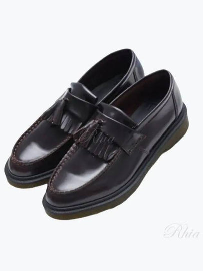 Adrian Arcadia Leather Loafers Cherry Red - DR. MARTENS - BALAAN 2