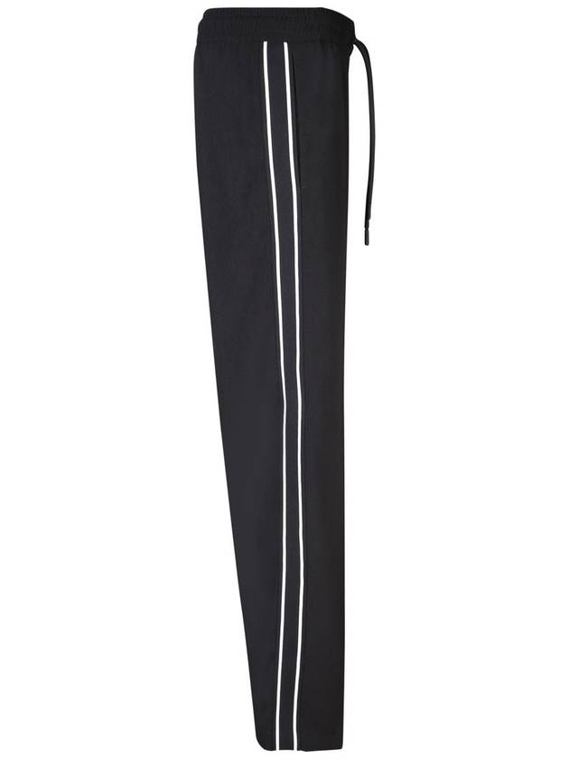 Women's Satin Track Pants Black - MONCLER - BALAAN 3