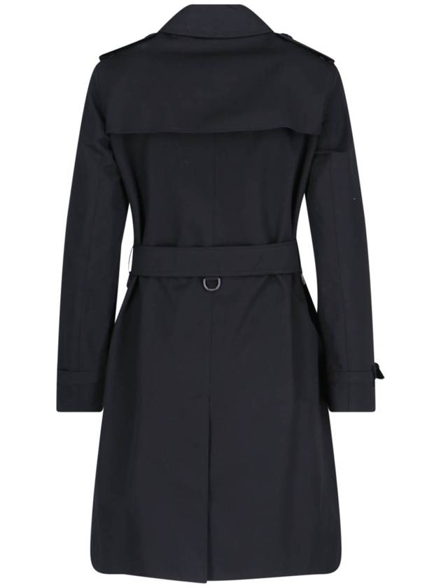 Kensington Trench Coat Black - BURBERRY - BALAAN 3