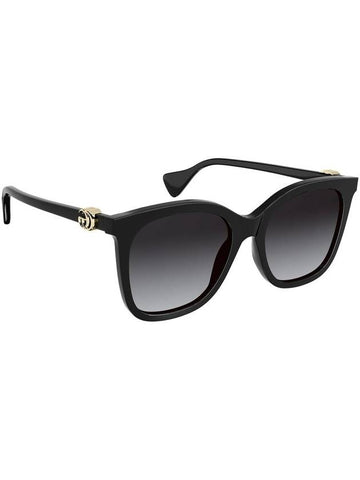 Eyewear Gold Logo Sunglasses Black - GUCCI - BALAAN 1