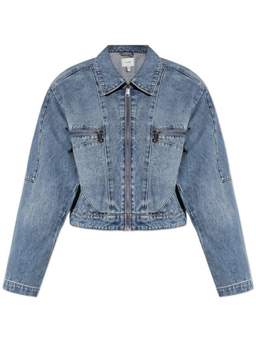 Gestuz Denim Jacket Kathagz, Women's, Blue - GESTUZ - BALAAN 1