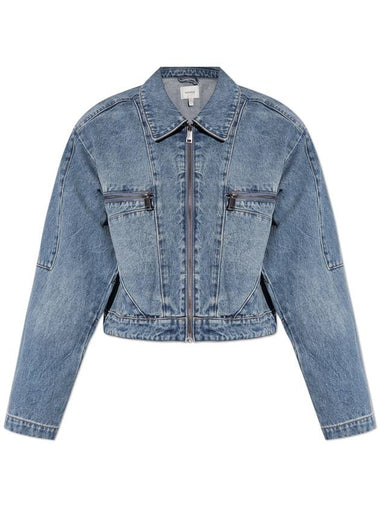 Gestuz Denim Jacket Kathagz, Women's, Blue - GESTUZ - BALAAN 1