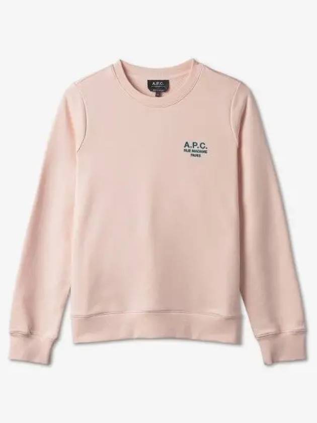 Skye Logo Sweatshirt Light Pink - A.P.C. - BALAAN 2