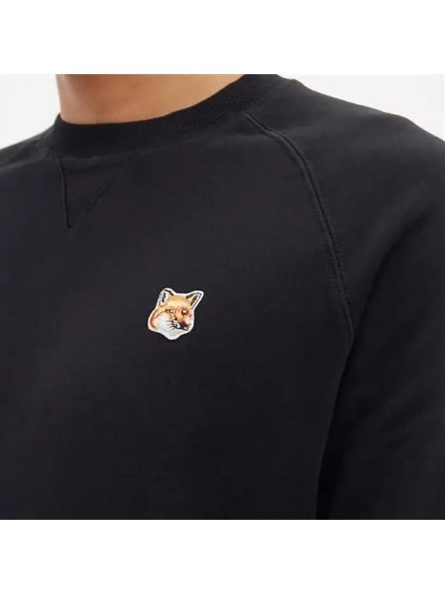 Fox Head Patch Classic Sweatshirt Black - MAISON KITSUNE - BALAAN 5