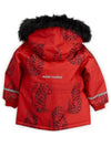 Kids Tiger Red Parka Jacket 19710116 42 - MINI RODINI - BALAAN 3