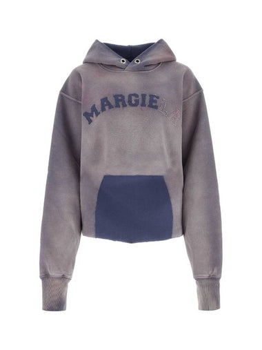 Women's Memory Of Organic Cotton Hoodie Lilac - MAISON MARGIELA - BALAAN 1