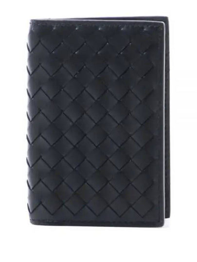 Intrecciato Card Wallet Black - BOTTEGA VENETA - BALAAN 2