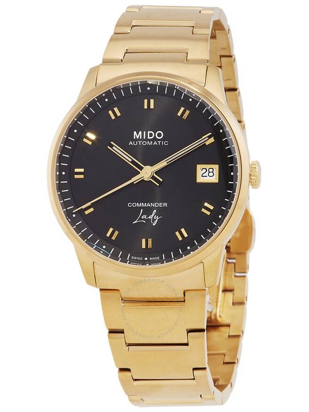 Mido Commander Lady Automatic Black Dial Watch M021.207.33.051.00 - MIDO - BALAAN 1