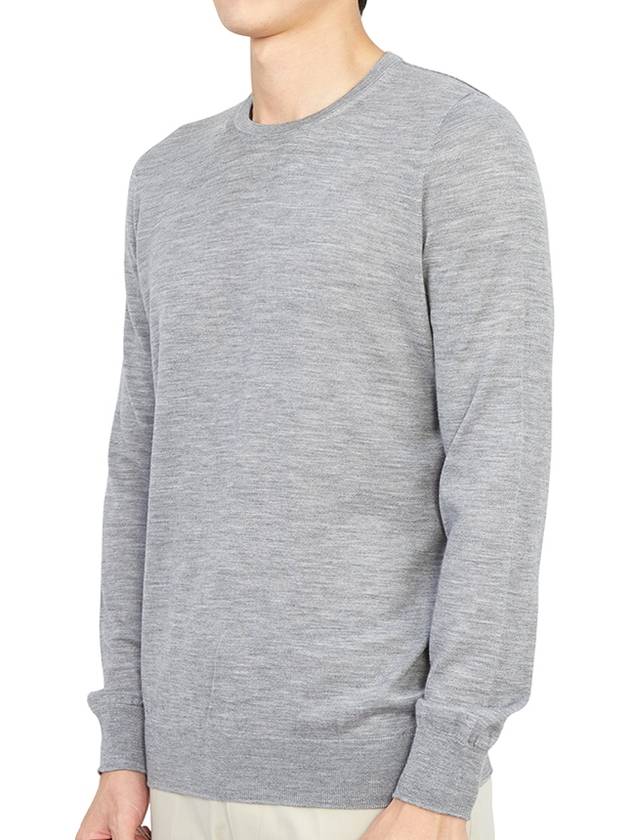 Men's Knit Top Gray - JOHNSTONS OF ELGIN - BALAAN 3