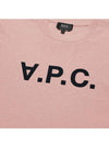 Standard Grand VPC Short Sleeve T-Shirt Pink - A.P.C. - BALAAN 4