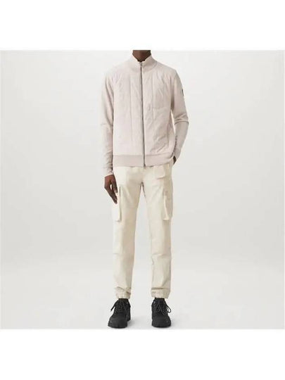 padding mix merino wool zipup cardigan white - BELSTAFF - BALAAN 2