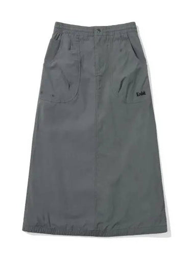 KODAK Color Eye Woven Skirt Women CHARCOAL - KODO - BALAAN 1