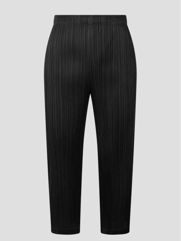 Homme Pliss Issey Miyake Pants HP48JF138 15 BLACK - ISSEY MIYAKE - BALAAN 1