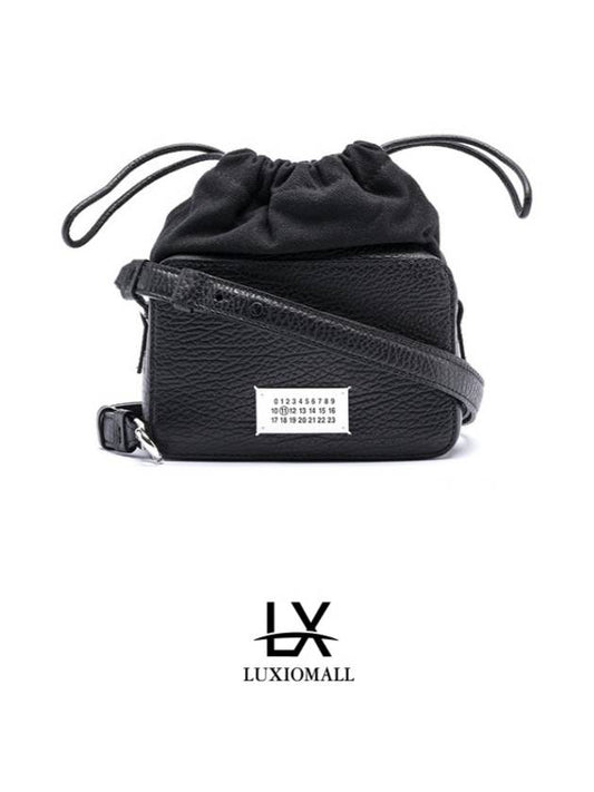 5AC Logo Patch Cross Bag Black - MAISON MARGIELA - BALAAN 2