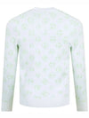 Men's Golf Gus Jacquard Crew Neck Sweatshirt White - J.LINDEBERG - BALAAN 4