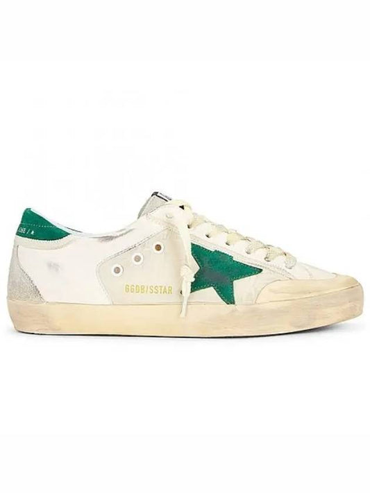 Superstar Low Top Sneakers Green Beige - GOLDEN GOOSE - BALAAN 2