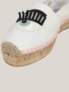 Wink Glitter Espadrille CF890 WHITE CFS005 - CHIARA FERRAGNI - BALAAN 5