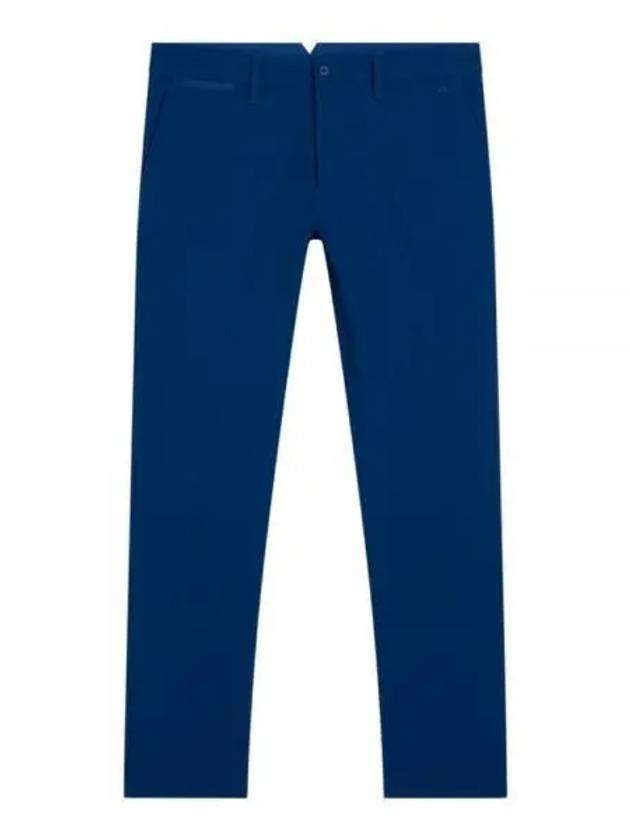 Men's Ellott Bonded Fleece Stretch Pants Estate Blue - J.LINDEBERG - BALAAN 2