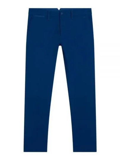 Men's Ellott Bonded Fleece Stretch Pants Estate Blue - J.LINDEBERG - BALAAN 2