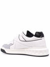 Roman Stud Lace Up Low Top Sneakers White - VALENTINO - BALAAN 4