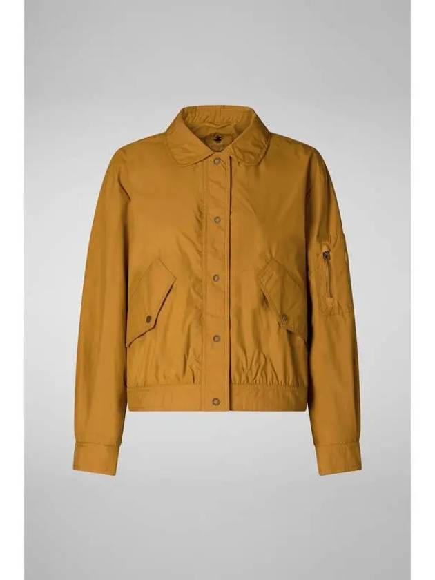 MILA Cropped Collar Jacket Camel - SAVE THE DUCK - BALAAN 1