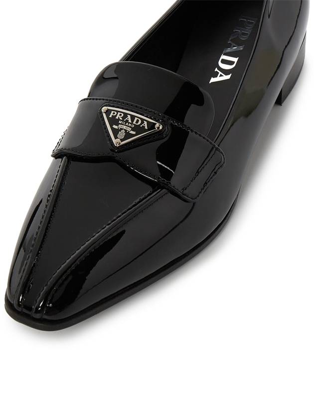 Patent Leather Loafers Black - PRADA - BALAAN 8