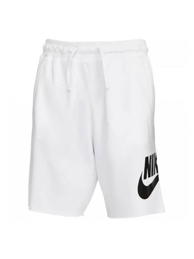 Men's NSW Club Alumni French Terry Shorts White - NIKE - BALAAN 1