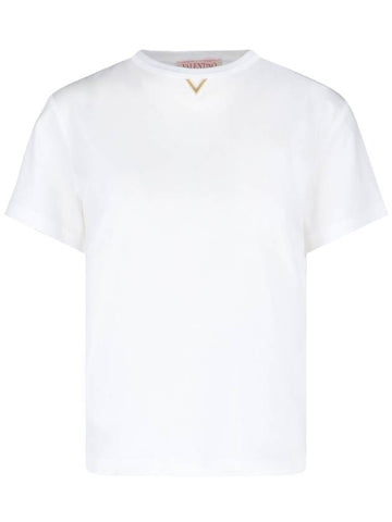 Valentino T-shirts and Polos White - VALENTINO - BALAAN 1