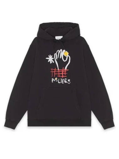 Mori hoodie black - PALMES - BALAAN 1