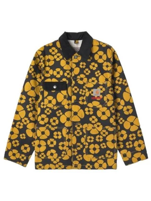 Carhartt floral print jacket sunflower jumper - MARNI - BALAAN 1