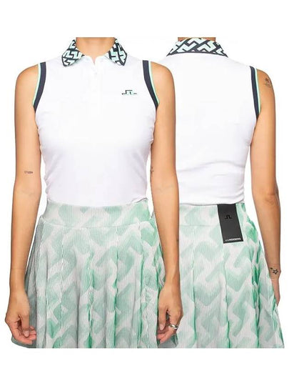 Leslie Polo Sleeveless White - J.LINDEBERG - BALAAN 2