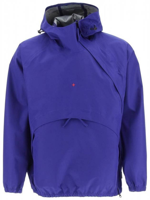 Gore-Tex Marina Hooded Jacket Blue - STONE ISLAND - BALAAN 1